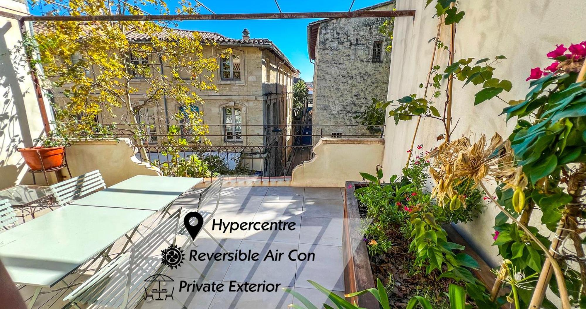 Ac - Private Exterior - Duplex Quartier Des Artistes Apartman Avignon Kültér fotó